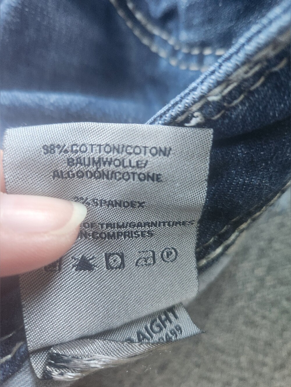 Silver Aiko‎ Straight Distressed Jeans 29X32 - Picture 6 of 10